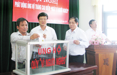 Hưng Yên Phát động ủng hộ Quỹ vì người nghèo năm 2011